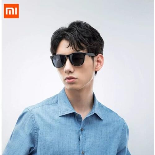 Xiaomi Classic Box Sunglasses Mijia Frame Sun Glasses UV protection TAC Polarized Lens Screwless Design