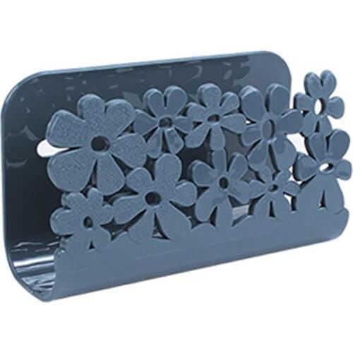 Sucking Disc Drain Rack Wall Mount Punch Free Shelf PP Creative Flower Pattern Drain Holder Kitchen Accessories