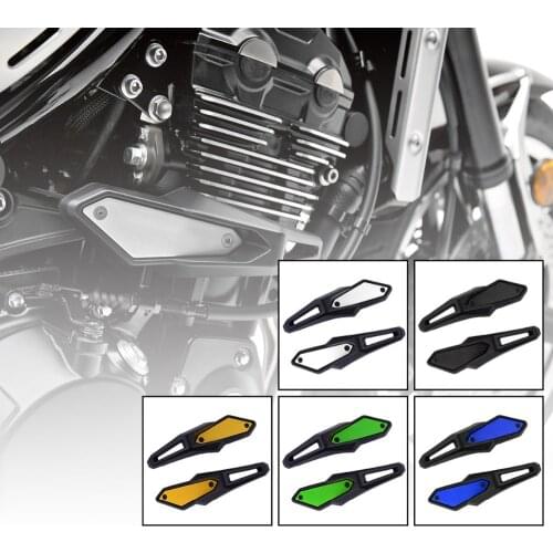 1 pair Motorcycle Engine Guard Frame Shroud Slider Stator Cover Panel Protector for 2018 Kawasaki Z900RS Z900 RS Accessories