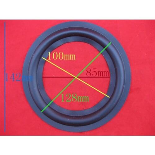 10 pcs /lot 5.5 inch WOOFER / BASS SPEAKER SURROUNDS REPAIR RUBBER:142mm / 128mm / 100mm / 85mm