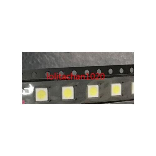 1000pcs/lot LED backlight LCD TV 3535 3537 LED SMD Lamp bead bead 1W 6V 3535 Cold white High Power 350ma