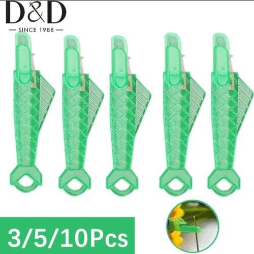 3/5/10pcs Small Fish Type Needle Threader Plastic Wire Loop DIY Hand Machine Sewing Tool for Sewing Quilting Knitting Craft 3CM