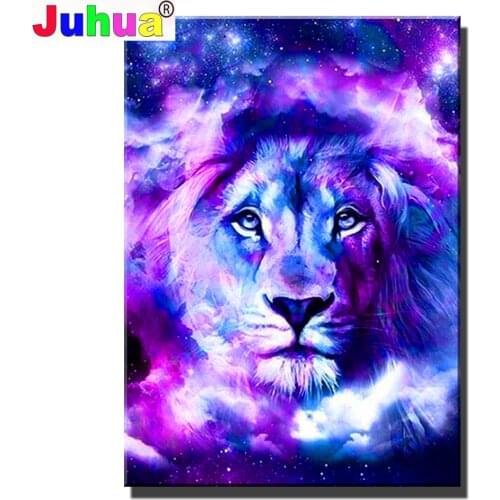 5d Diy Diamond Painting Full Round Square Lion Pictures Of Rhinestones Diamond Embroidery Sale Animal Mosaic Handmade Gift