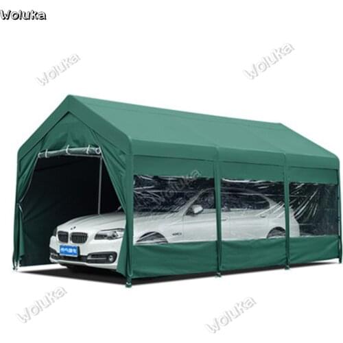 Outdoor car tent steel structure parking awning awning stall large umbrella weatherproof garage CD50 Q03