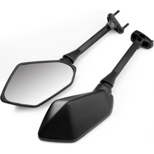 Black Motorcycle Mirror For Kawasaki Ninja rearview motorcycle mirrors for 650R 2009-2015 ER6F 400R Z1000SX 2011 2012