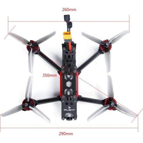 IFlight TITAN DC5 HD SucceX-D F7 BLHELI32 50A Air Unit Polar XING-E 2207 2450KV 4S 1800KV 6S 5inch 222mm FPV HD Racing Drone