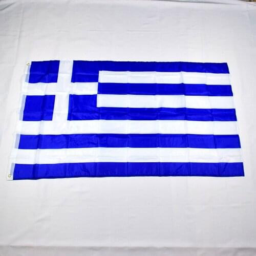 Greek Greece 90*150cm flag Banner 3x5 Foot Hanging National flag for meet,Parade,party.Hanging,decoration