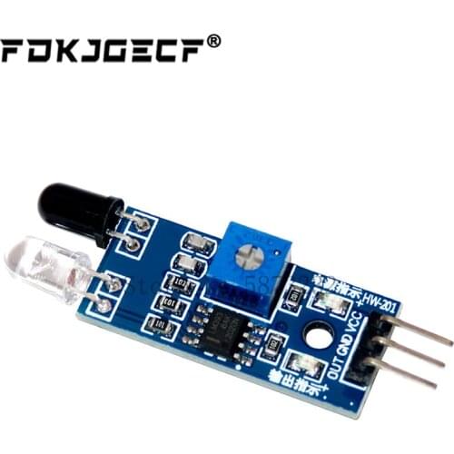 IR Infrared Obstacle Avoidance Sensor Module for Arduino Smart Car Robot 3-Wire Reflective Photoelectric