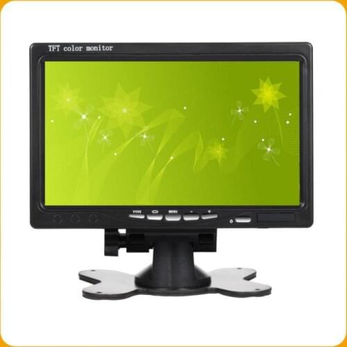 L012 7-inch high-definition reversing image wide voltage car monitor car LCD monitor AHD monitor