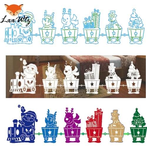 Metal cutting dies mold Christmas car decoration Scrapbook paper craft knife mould blade punch stencils die