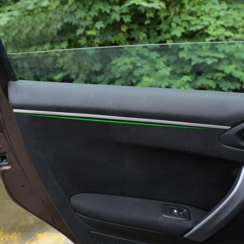 My Good Car Door Decoration Strip Door Side Strip Door Inner Protection Strip Car styling for peugeot 2008 Car accessories