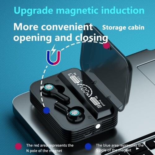 New private model R1 cross border TWS Bluetooth headset with two ear in ear plug for Apple Android touch waterproof 5.1