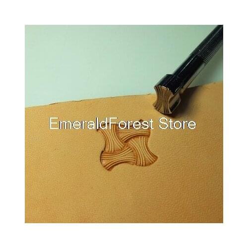 New leather carving equipment, hand printing, printing, carving, DIY manual carving, steel rope pattern, and finishing tools