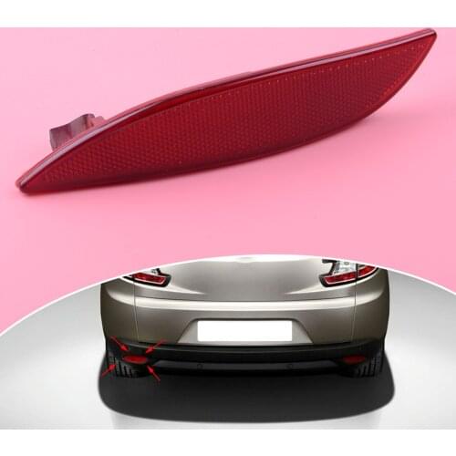 Left Rear Bumper Reflector Light 3805 Fit For Renault Megane Clio MK3 2008 2009 2010 2011 2012 2013