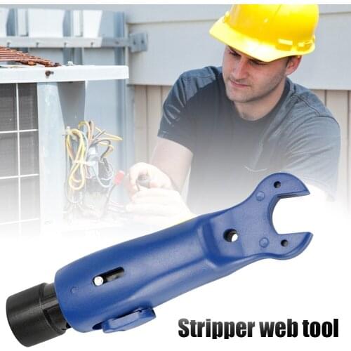 Flat Mouth Wire Stripper Peeling Pliers Stripped RG59/6 Coaxial Strong Toughness Electric Portable Cable Crimper