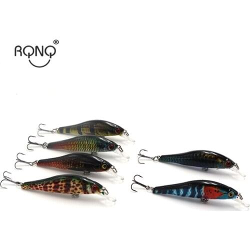Rqnq 9.5cm 11.5g Luya artificial bait Painted dipped pencil plastic fly lifelike fishing must-have bionic bait