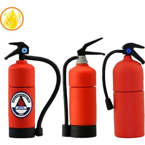 Pendrive Usb Flash Drive Fire Extinguisher 4G 8G 16GB 32GB 64GB 128GB 256GB Usb 2.0 Flash Drive Cuet Cartoon Pen Drive Usb Stick