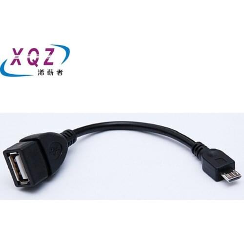 V8 OTG microUSB to USB female cable microUSB OTG V8 OTG cable for andrio phone data transfer