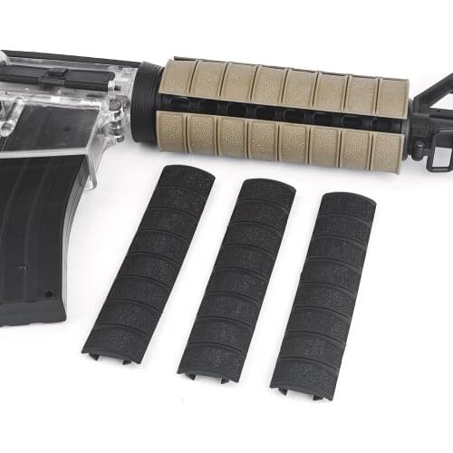 WADSN Airsoft 6.25" Checkered Rail Cover Nylon Fiber Hunting M4 Jinming8 Handguard Picatinny Protector Weapon Gun Accessories