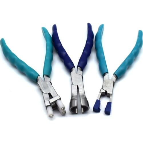 1PCS Jewelry Pliers Hight Quality Professional Stainless Steel Plier Special-shaped Nose for Beads Jewelry Making Tool