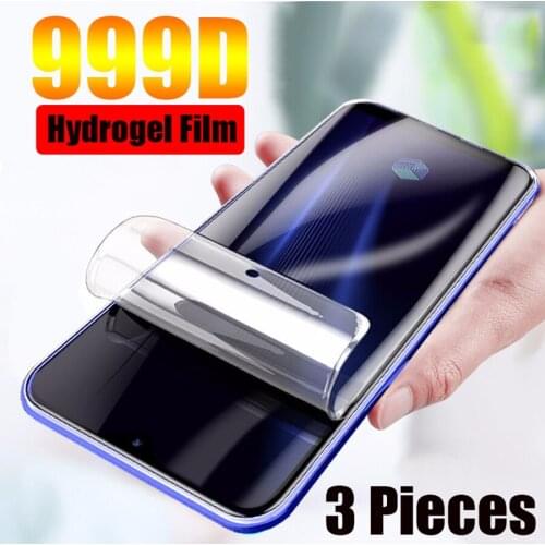3Pcs Hydrogel Film Screen Protector For Samsung Galaxy S21 S20 S9 S8 Plus Note 10 9 A50 A51 A71 A72 A52 TPU Screen Protector