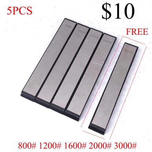 4PCS Professional knife sharpener Diamond sharpening stone Apex blade ruby Whetstone with base Fixed angle sharpener accessories