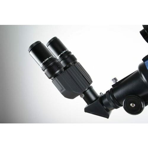 Bino Viewer Binocular View for 1.25" Eyepiece Telescope with 3x 1.85x Barlow Lens