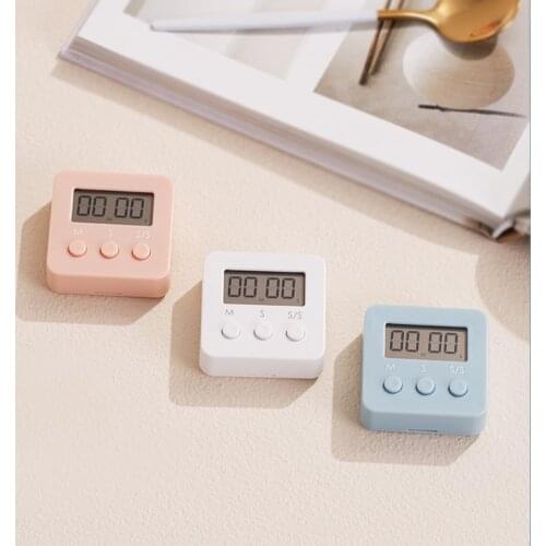 Digital Kitchen Timer Stand Countdown Alarm Digits Clocks Kitchen Learning Time Manager Cooking Alarm for Cooking Baking Alarm