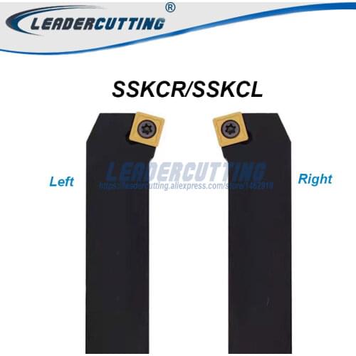 SSSCR 1616 H09 CNC turning tool holder,16*16*100mm External turning tools, 45 Degree Lathe cutting tool, SCMT09T3 Turning holder