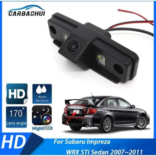 HD 1080P Reverse Camera Car Parking Rear view Camera Night Vision For Subaru Impreza WRX STi Sedan 2007 2008 2009 2010 2011