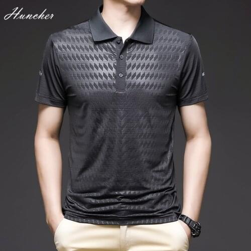 Huncher Mens Summer Polos