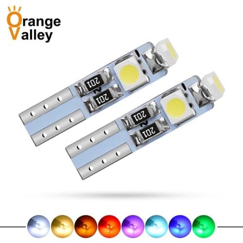 100Pcs Big Promotion T5 3 LED 1210 3528 SMD Pure White Car Auto Dashboard Gauge Lights Signal Bulbs DC12V