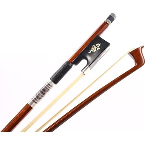 Yinfente Advanced 4/4 Violin Bow Brazilwood Bow Stick Greet Balance AAA HorseTail Ebony frog