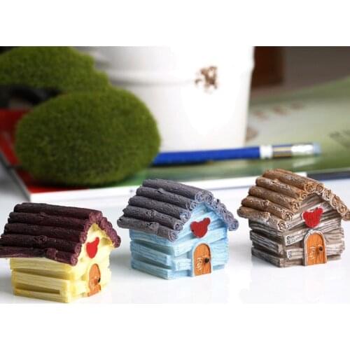 House of Love Miniature Fairy Garden Home Houses Decoration Mini Craft Micro Landscaping Decor DIY Home Decoration Accessories