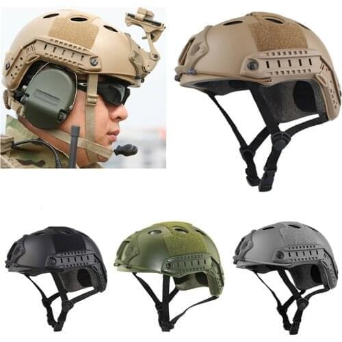New Multifunction Hunting Military Combat Tactical Helmet Cover Sport Helmet Cover Abs Fast Helmet Airsoft Paintball