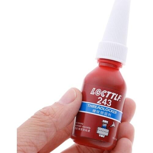 10ml New Screw Glue Thread Locking Agent Anaerobic Adhesive 243 Glue 10ml Oil Resistance Fast Curing