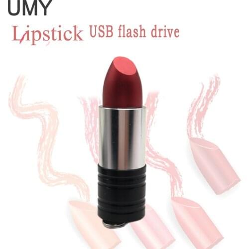 Pendrive fashion lipstick model usb flash drive 4GB 8GB 16GB 32GB 64GB cute memory stick u disk personalized gift pen drive