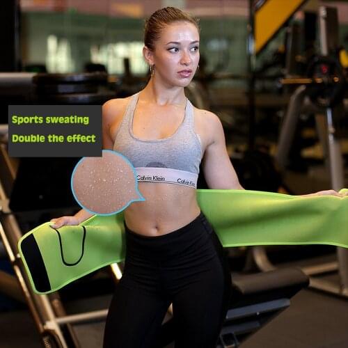 Waist Support Trainer Slimming Shapewear Women Fitness Body Shaper Vest Sports Yoga Top Slimming Sweat Belly Belt Body Shaper