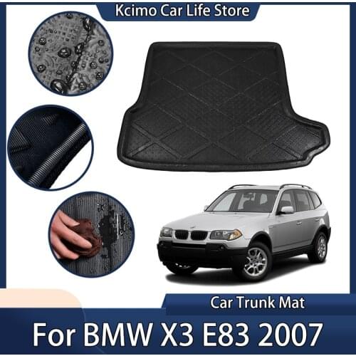 Fit For BMW X3 E83 2007 Rear Trunk Liner Boot Cargo Mat Tray Floor Carpet Mud Kick Protector