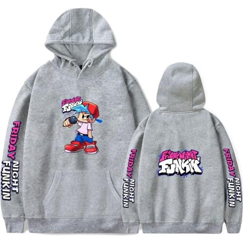New Game Friday Night Funkin Print Hoodies Harajuku Fashion Men/women Sweatshirt Kawaii Boy/girl Hooded Anime Kids Pullovers