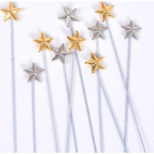5Pcs/SET SILVER Star Cake Toppers Birthday Cake Topper For Cake Decoration Accessories Supply Colorful Gold Baby Shower For Kids