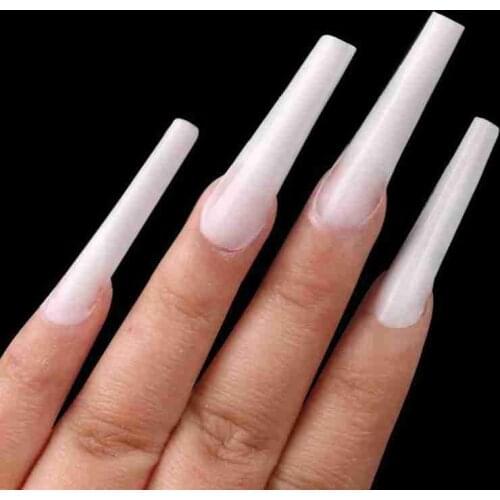 Top Forms on Nails Nail Dual Forms Tips Quick Building Molds Mold Form Clip Extension Forms Top Nail Build Tips Gel 1pc O5P7