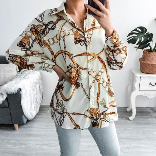 European Style Retro Woman Shirts Long Sleeve Fashion Female Top Blouse Dropshipping Casual Woman Tshirts Top