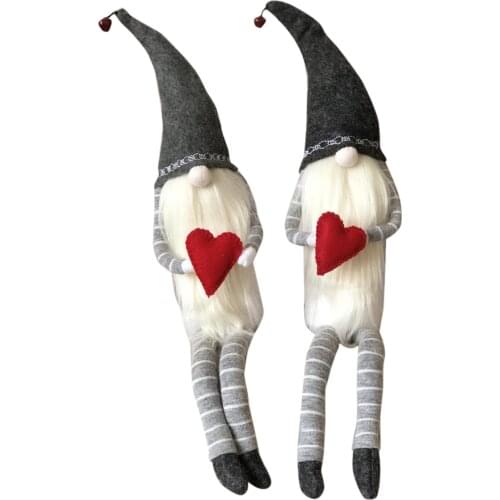 1/2PCS Valentines Day Spring Gift Room Plush Faceless Doll Decorations Present Living Room Desktop Decoration Ornaments Gifts