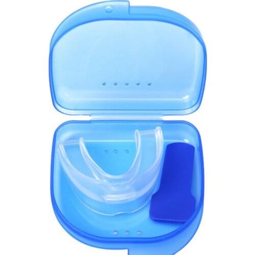 1 Set Snore Stopper Suits Stop Snoring Solution Teeth Brace Mouth Guard Anti Snore Protection Sleeping Molar Protector Aid Tools