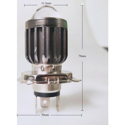 12-80V Motorcycle LED Bulb Spotlight Super Bright Light Lamps and High Beams Yellow White Light Two-Color Retrofit Lights