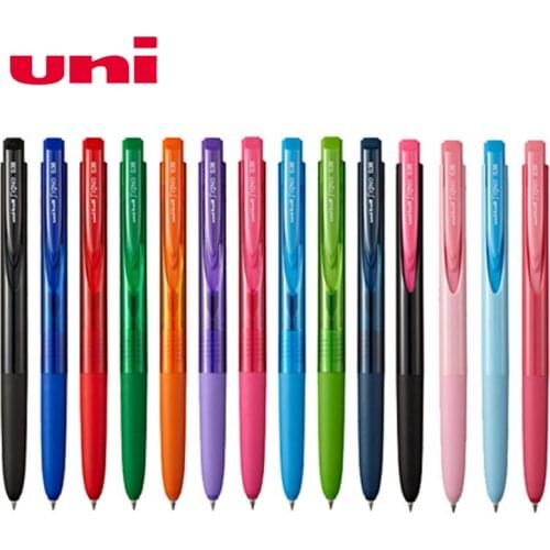 12 Pieces Mitsubishi Uni ballSigno RT1 UMN-155 0.5mm 10 Colors Gel Pen/0.38mm Black Gel Pen Writing Supplies