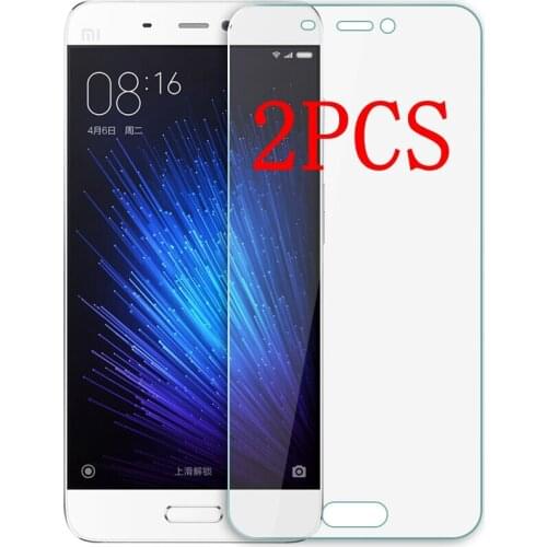 2PCS Tempered Glass For Xiaomi 5S Mi5s Screen Protector Toughened protective film For Mi 5S M5S Glass