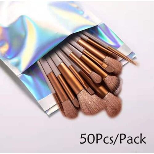 50pcs/Lot Colorful Laser Mailing Bags Self Sealing Plastic Envelopes Storage Bag Clothes Poly Adhesive Courier Packaging Bags