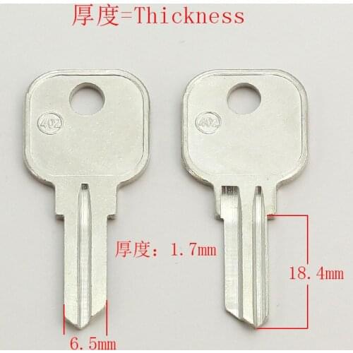 A166 left groove Wholesale Locksmith Keymother Brass House Home Door Blank Empty Key Blanks Keys 25 pieces/lot
